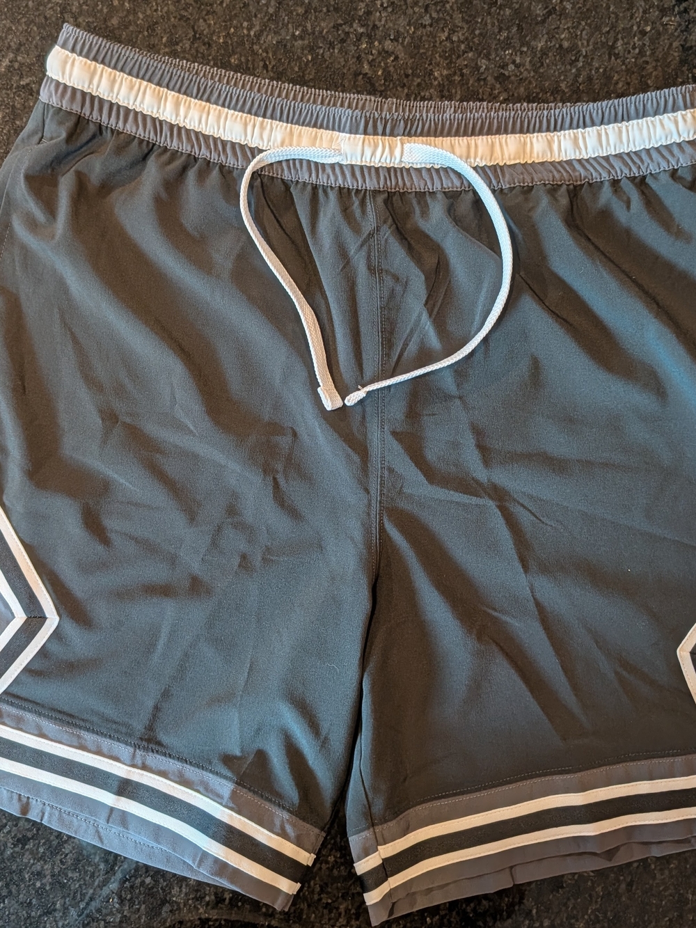 Men's Gray Nike Air Jordan Shorts